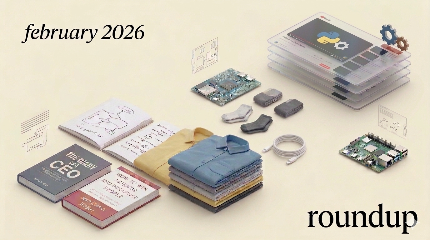 Preview thumbnail for Shamindra's February 2026 Roundup